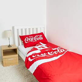 Offiziell Lizenziertes Coca-Cola-Bettwäsche-Set