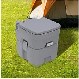 Outsunny Campingtoilette 20L mit Spül- und