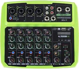 Pronomic Mini6 6-Kanal USB-Mischpult