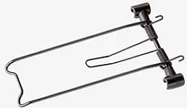 Racktime Federklappe Clampit Schwarz für Shine
