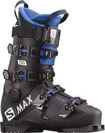 Salomon ALP. BOOTS S/MAX 130 BLACK/RACE BLU