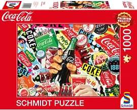 Schmidt Spiele - Erwachsenenpuzzle - Coca Cola, is 