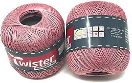 Twister Häkelgarn altrosa Handstrickgarn