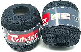 Twister Häkelgarn anthrazit Handstrickgarn