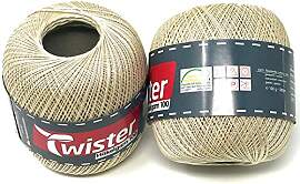 Twister Häkelgarn Handstrickgarn Baumwollgarn