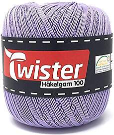 TWISTER Häkelgarn Lila 100g