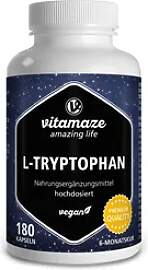 vitamaze L-TRYPTOPHAN 500 mg hochdosiert 180 St