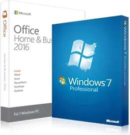 Windows 7 Professional + Office 2016 Home &