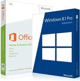 Windows 8.1 Pro + Office 2013 Home & Student