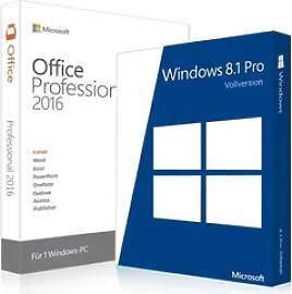 Windows 8.1 Pro + Office 2016 Professional Download
