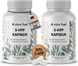 XTRA FUEL 5-HTP 200mg - 30% Extrakt aus Griffonia